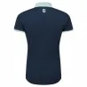 FJ Gingham Trim Sleeve Navy