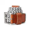 FJ Braided Belt Gravel Grey