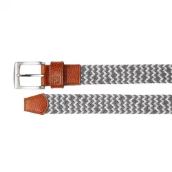 FJ Braided Belt Gravel Grey