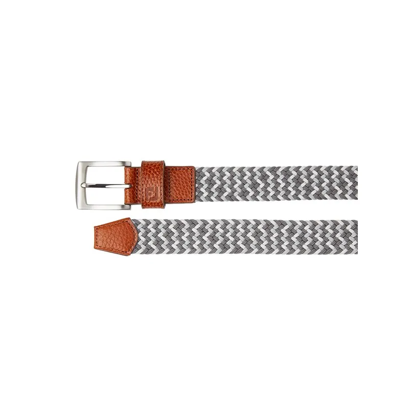 FJ Braided Belt Gravel Grey