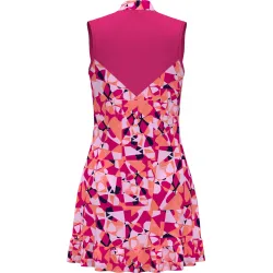 Callaway Geometric Floral Dress Pink