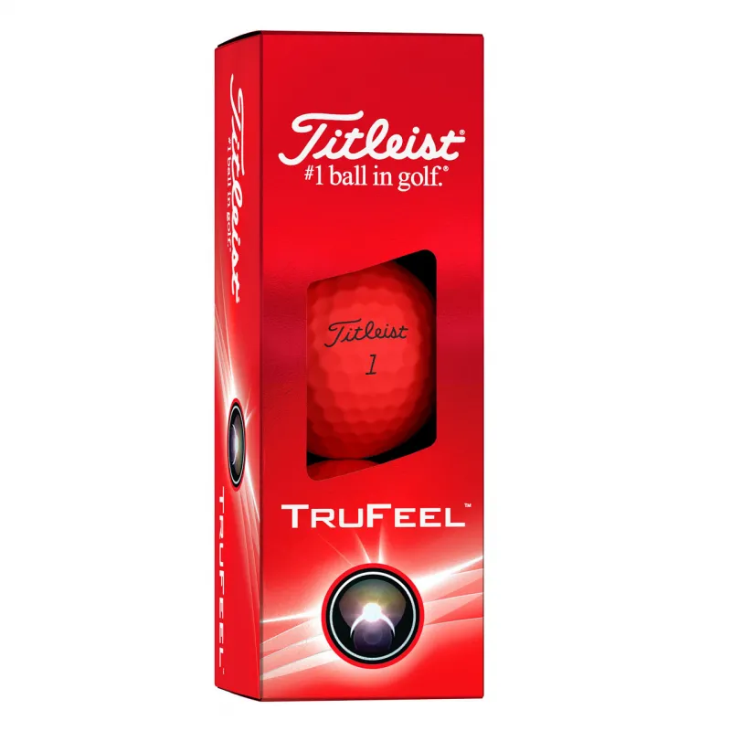 Titleist TruFeel 2024 Matte Red