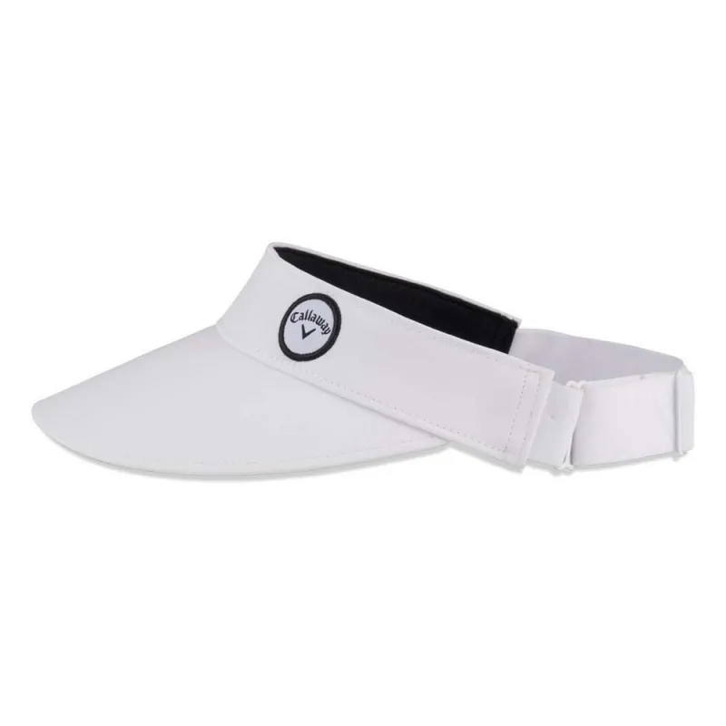 Callaway Ladies See Visor White