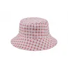 FJ Reversible Bucket Hat Red /Gingham