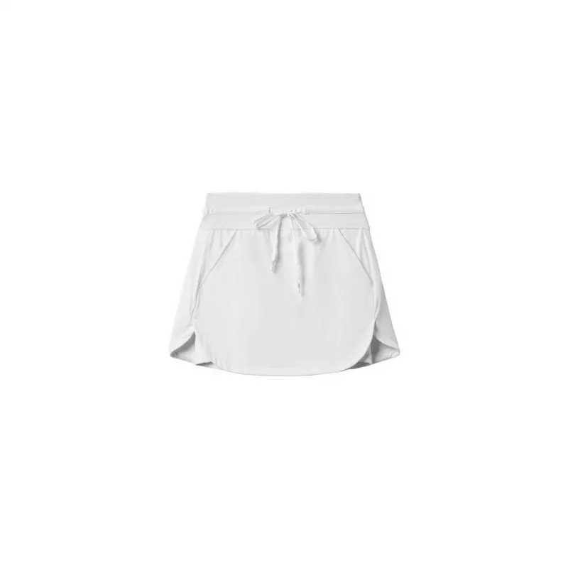 TravisMathew Moveknit Tie Skort White