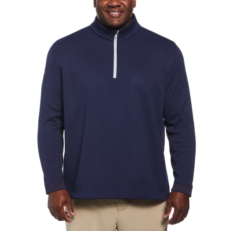 Callaway Emea LS 1/4 Zip Tech Peacoat